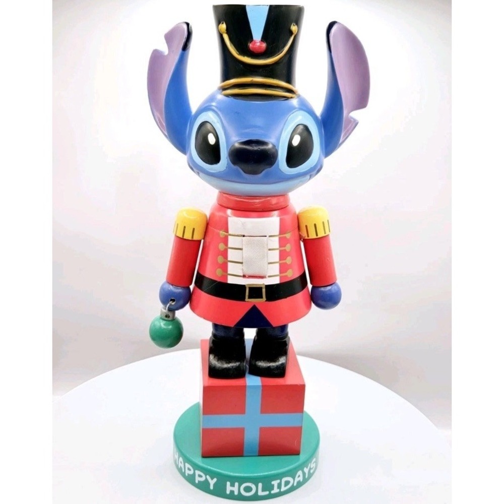 Stitch Happy Holiday Nutcracker Christmas Magic Lilo Disney Decorโ Collectible